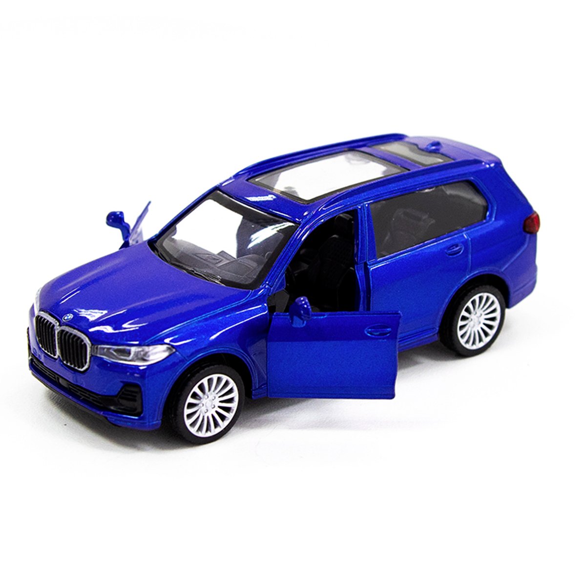Автомодель TechnoDrive BMW X7 синяя (250270) - фото 8