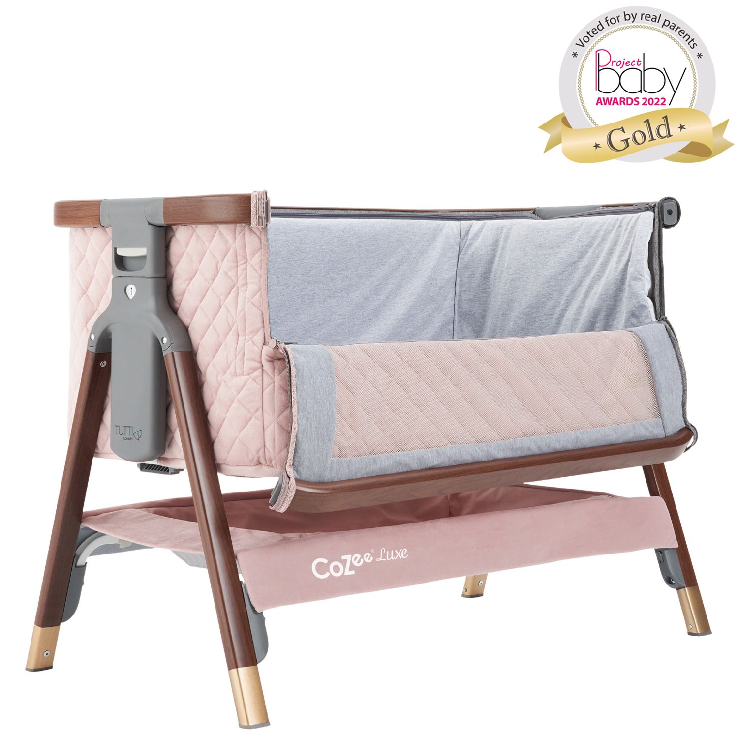 Кроватка Tutti Bambini CoZee Luxe, розовый (211208/6591) - фото 3
