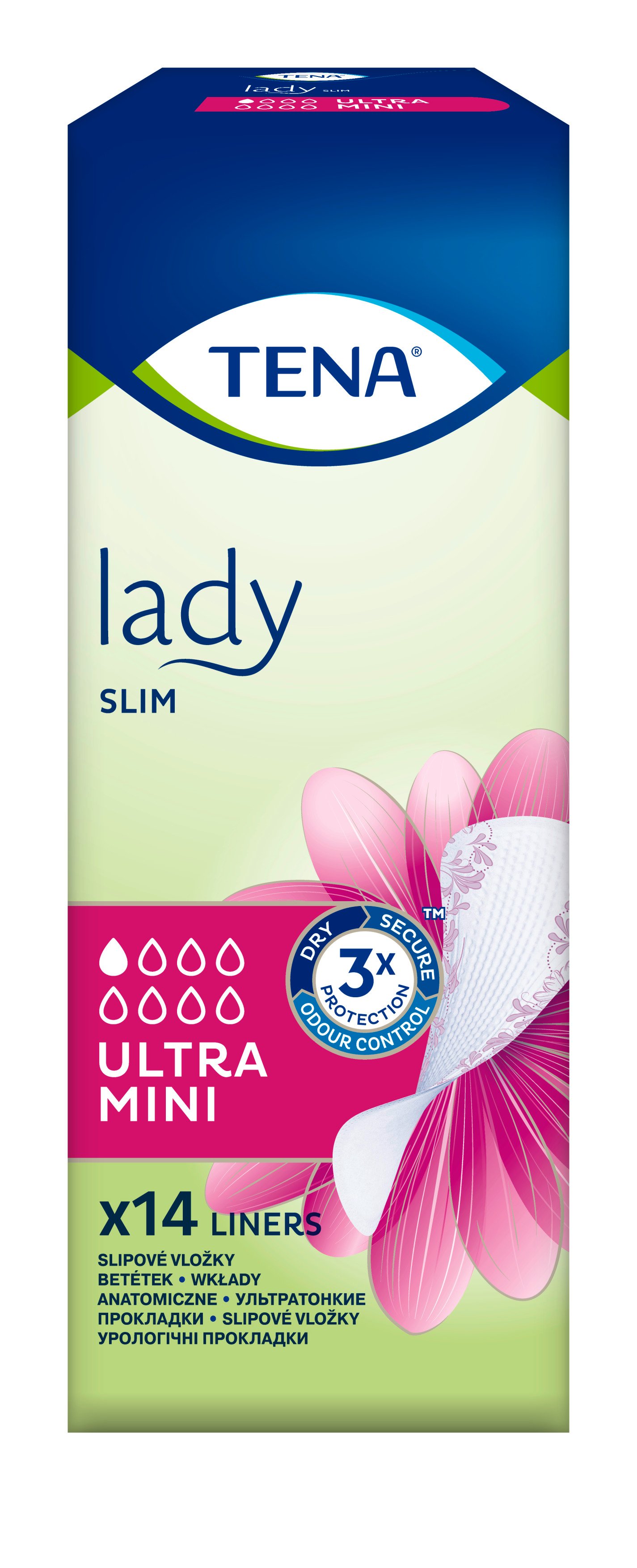 Урологические прокладки Tena Lady Slim Ultra Mini, 14 шт. - фото 2
