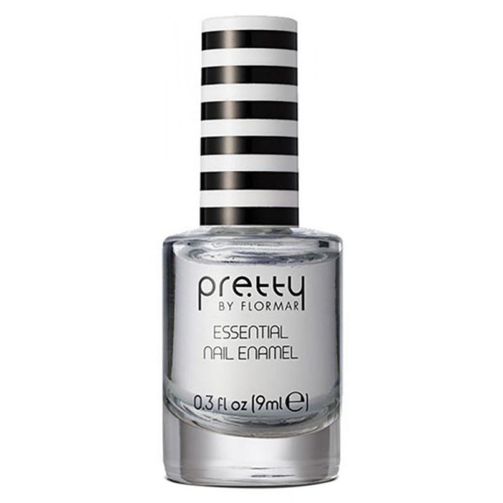 Лак для ногтей Pretty Essential Nail Enamel, тон 001 (Crystal Clear), 9 мл (8000018545859) - фото 1