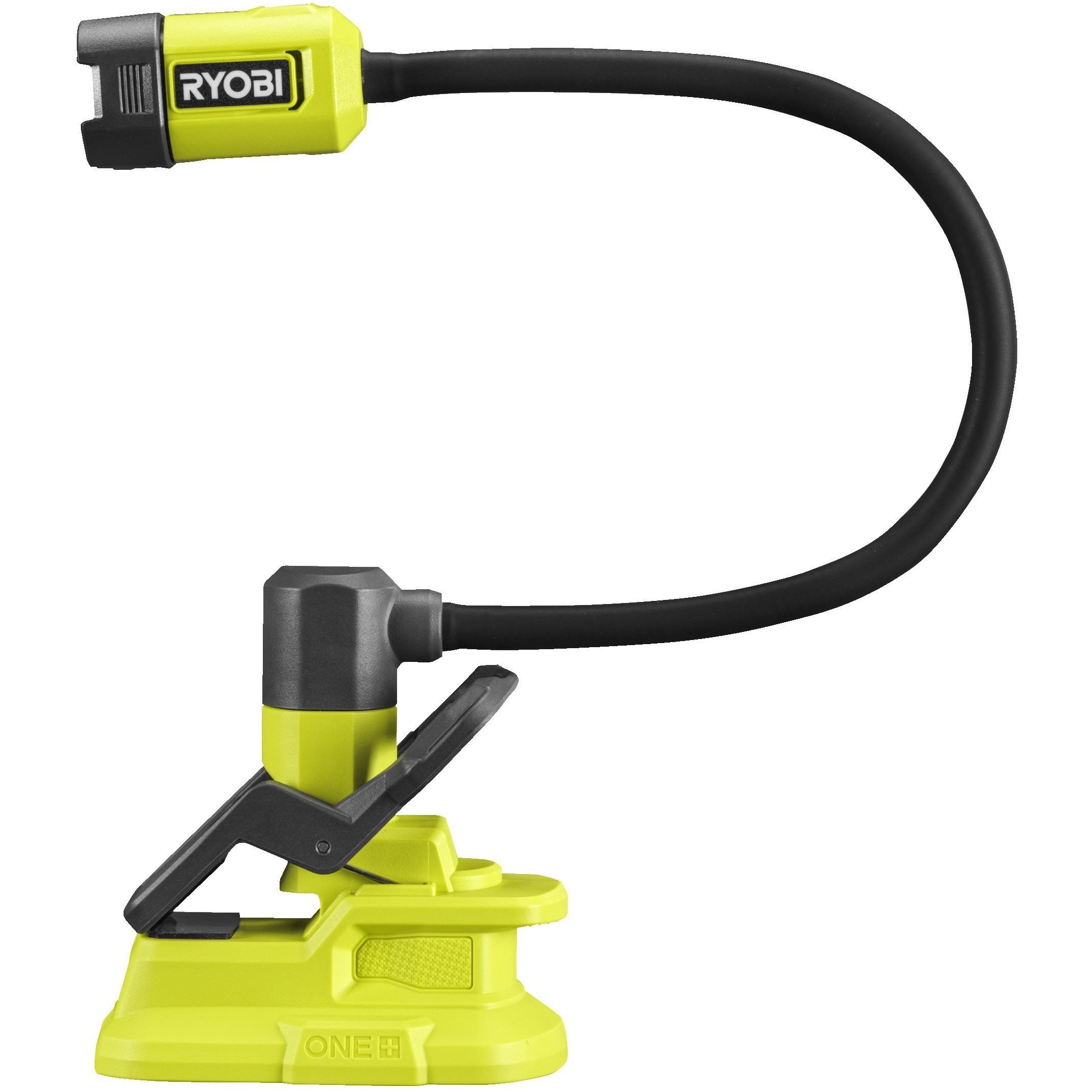 Ліхтар Ryobi One+ RLCF18-0, 18V, 400Lm, 2 режими, гнучка штанга, фокусування лінзи, без АКБ та ЗП (5133005595) - фото 4