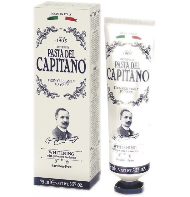 Зубна паста Pasta del Capitano Whitening, 75 мл - фото 1