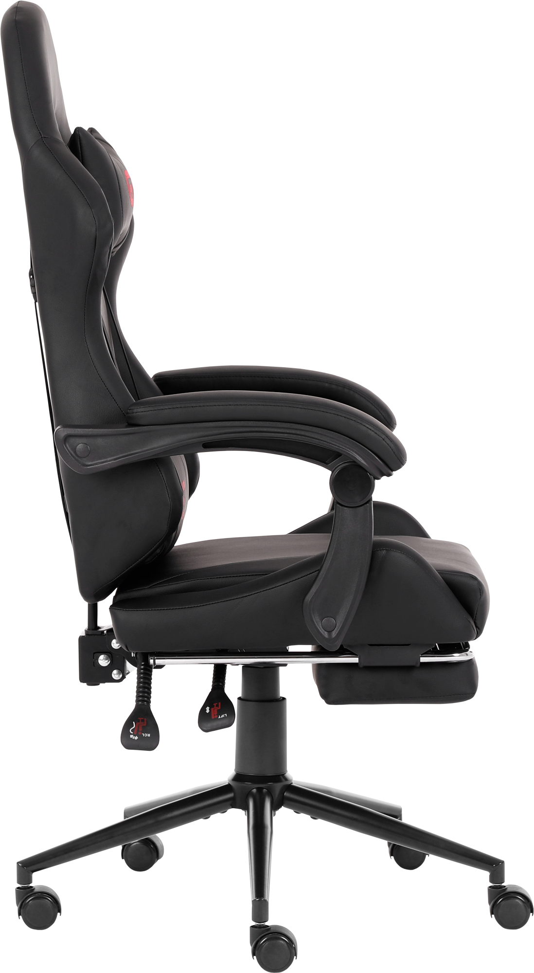 Геймерське крісло GT Racer чорне (X-2323 Black) - фото 3