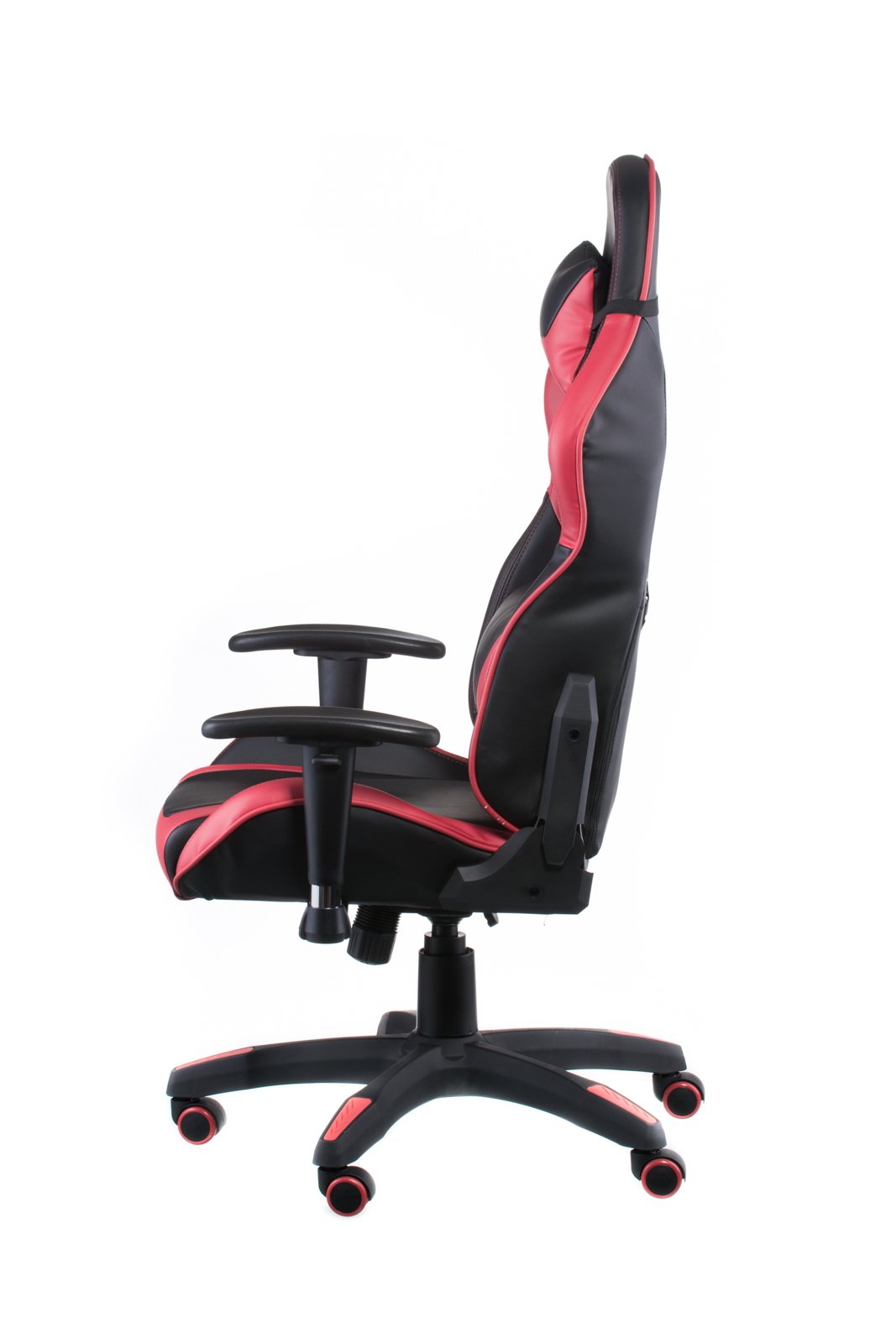 Геймерське крісло Special4you ExtremeRace чорне з красним (E4930) - фото 3