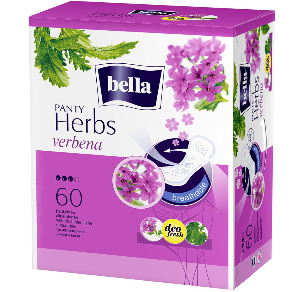 Ежедневные прокладки Bella Panty Herbs Verbena Normal 60 шт. - фото 1