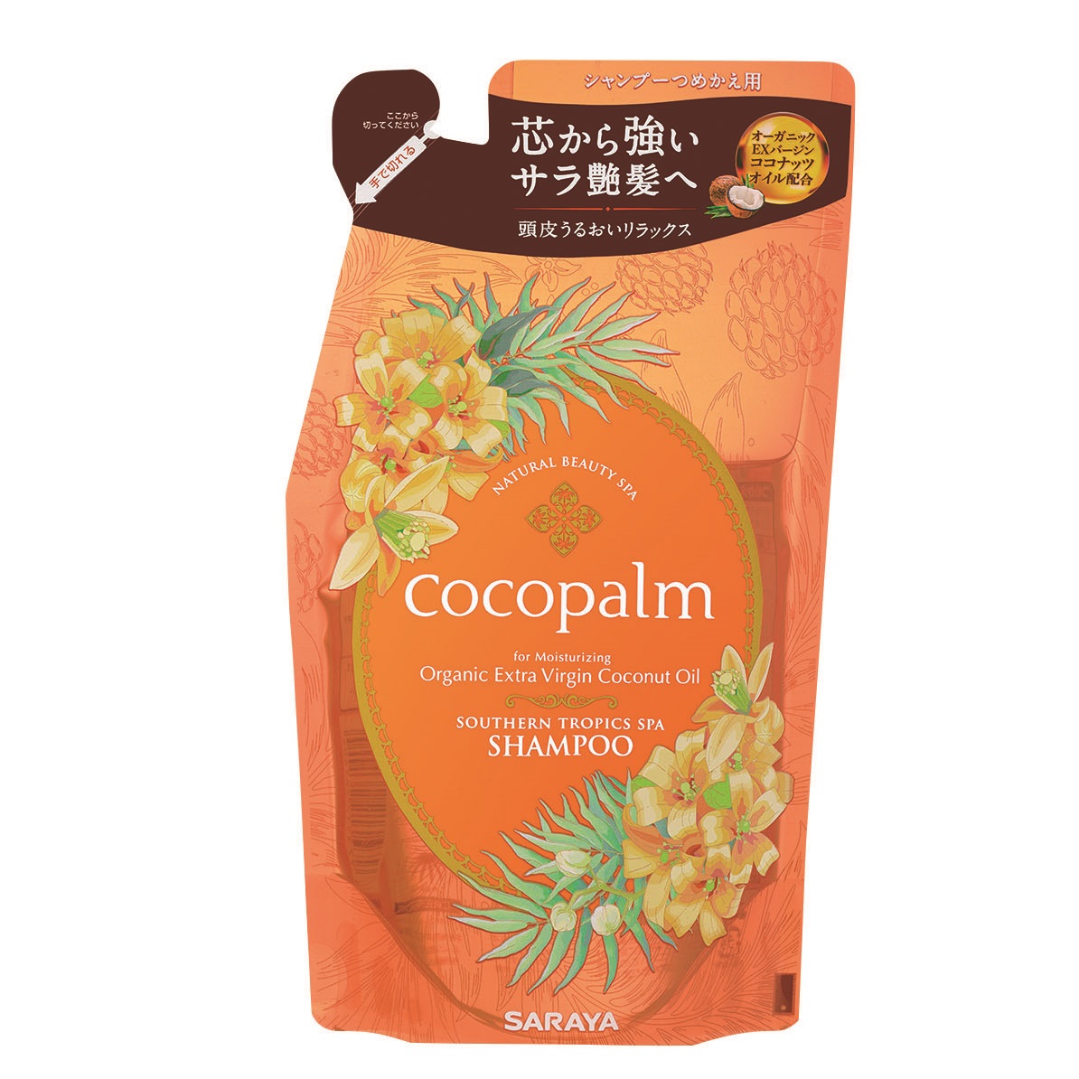 Photos - Hair Product SARAYA Спа-шампунь Cocopalm Southern Tropics, 380 мл  (26140)