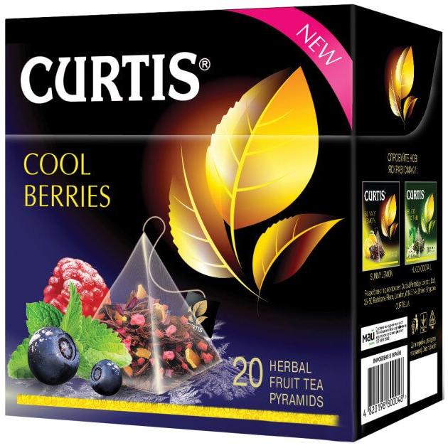 Чай чорний Curtis Cool Berries, у пакетиках, 20 шт. (737765) - фото 1