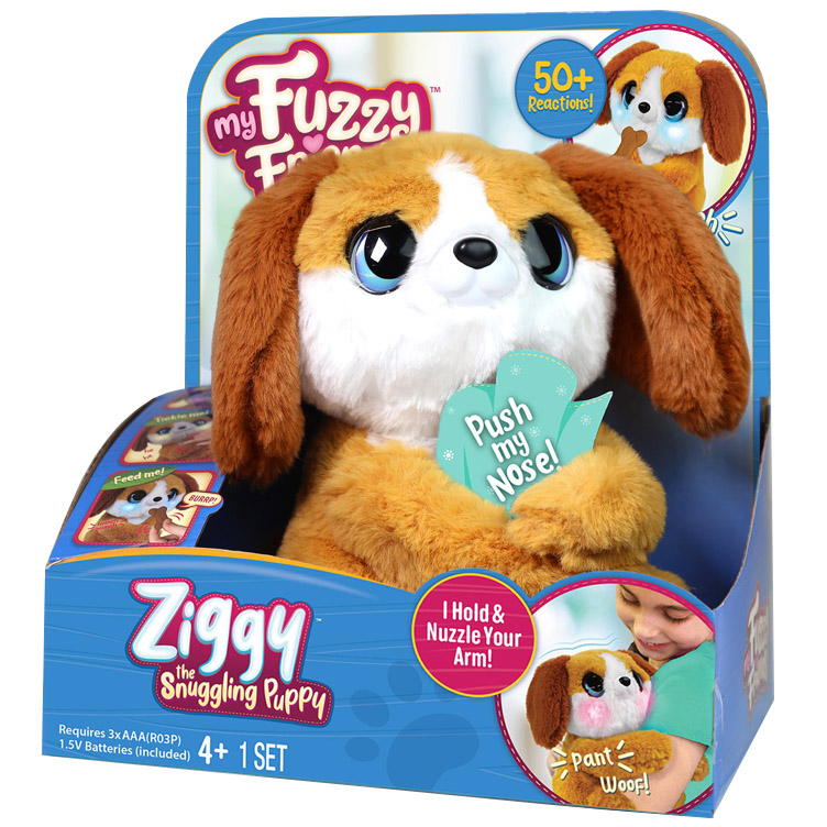 Інтерактивна іграшка My Fuzzy Friends - Ziggy the Snuggling Puppy (18632) - фото 1