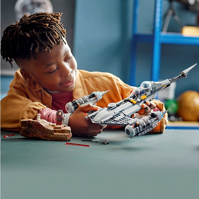 Конструктор LEGO Star Wars Звездный истребитель Мандалорца N-1, 412 деталей (75325) - фото 8