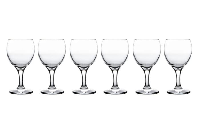 Набір келихів Lav Gurallar Art Craft Misket, для білого вина, 165 мл, 6 шт. (31-146-041) - фото 1
