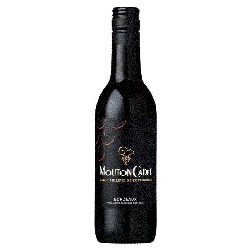 Вино Mouton Cadet Rouge, красное, сухое, 14%, 0,187 л - фото 1