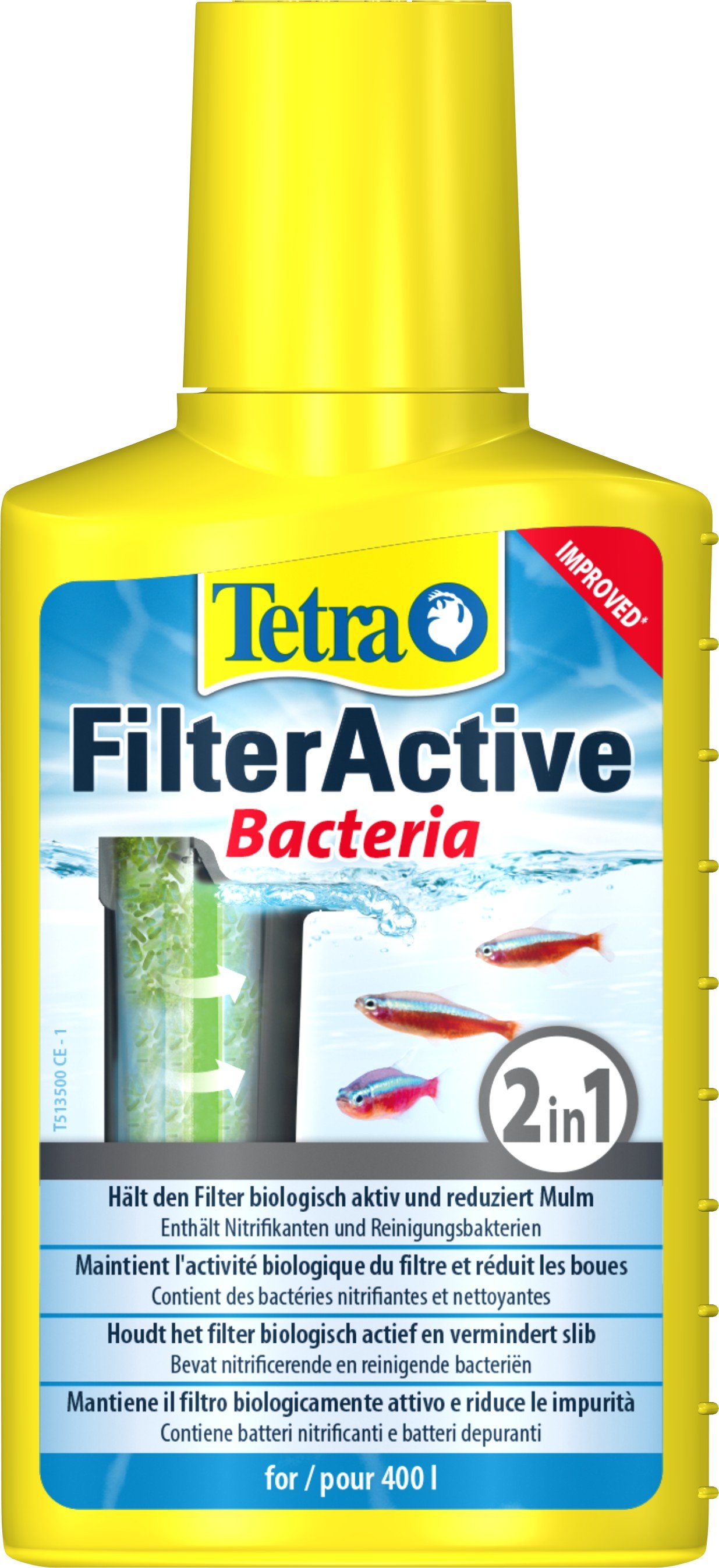 Средство для поддержания биологической среды Tetra FilterActive 100 мл на 400 л (247031) - фото 1