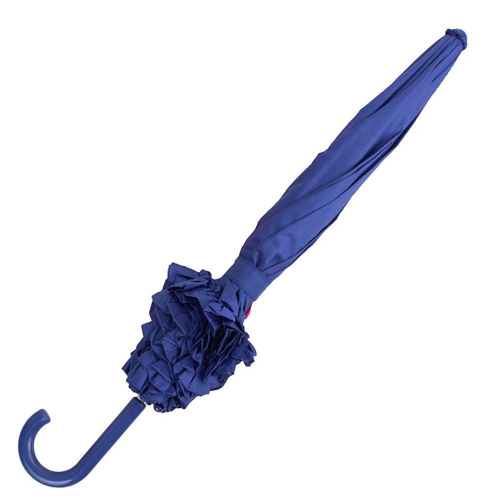 Детский зонт-трость полуавтомат Airton 71 см синий - фото 5