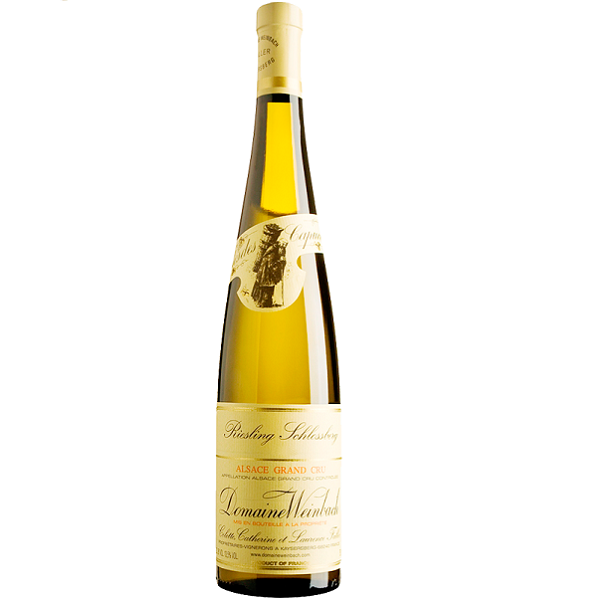 Вино Domaine Weinbach Riesling Schlossberg Alsace Grand Cru, белое, полусухое, 14%, 0,75 л - фото 1