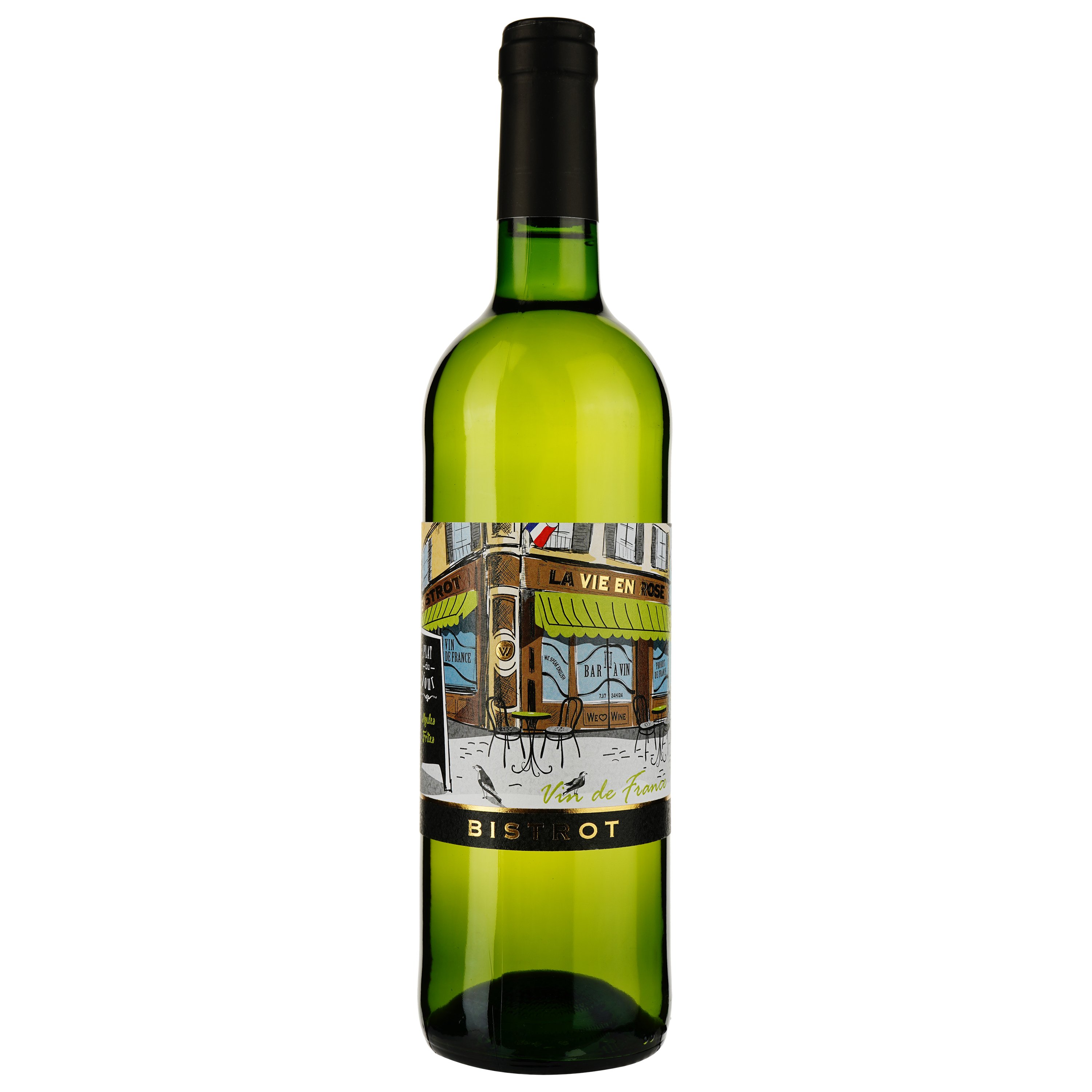 Вино Bistrot Colombard біле сухе 0.75 л - фото 1