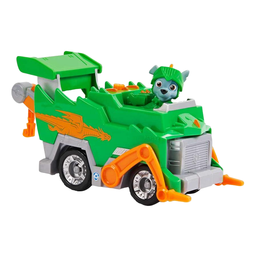 Рятувальний автомобіль де-люкс Spin Master Paw Patrol з водієм Роккі (SM16776/4613) - фото 1