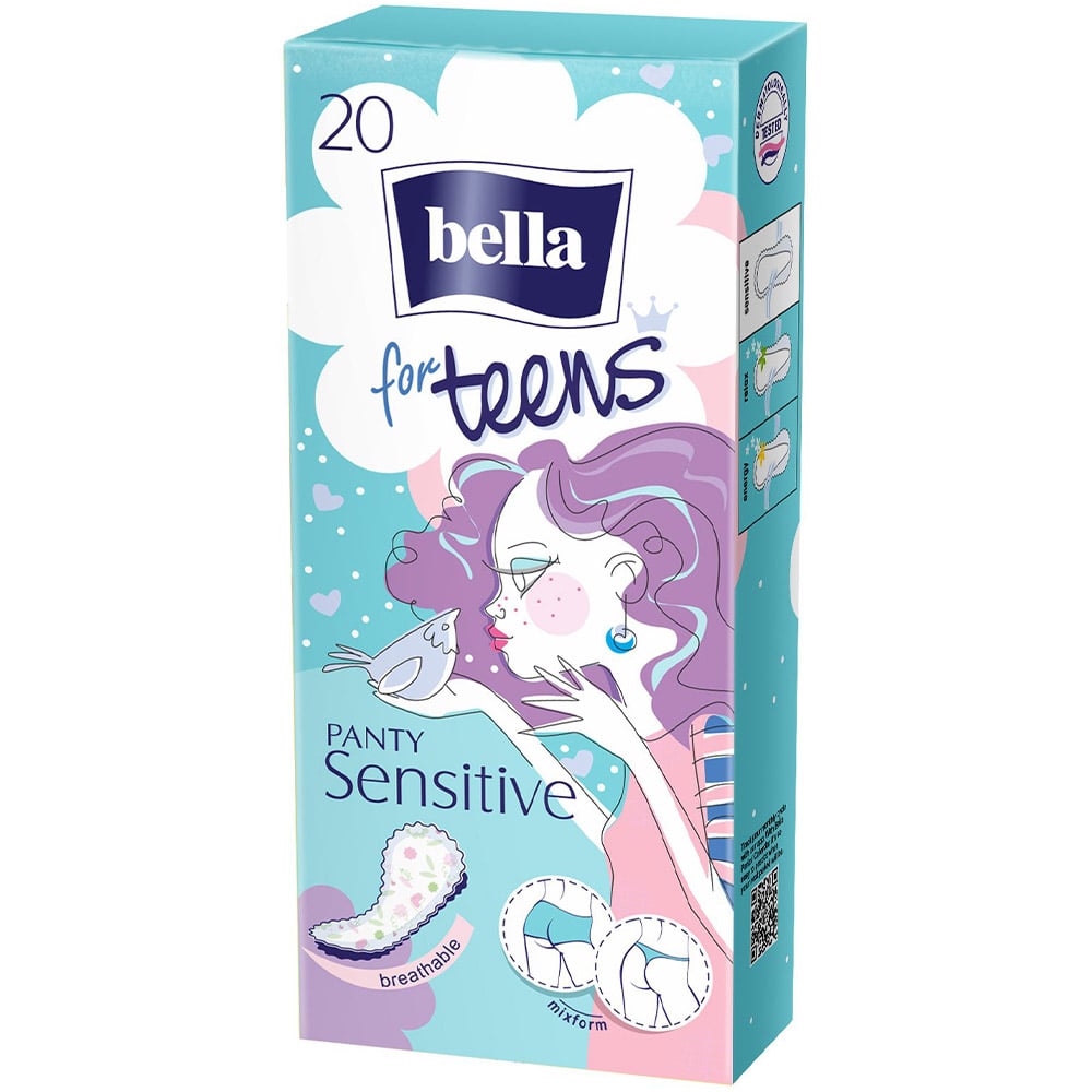 Ежедневные прокладки Bella for Teens Sensitive 20 шт. - фото 1