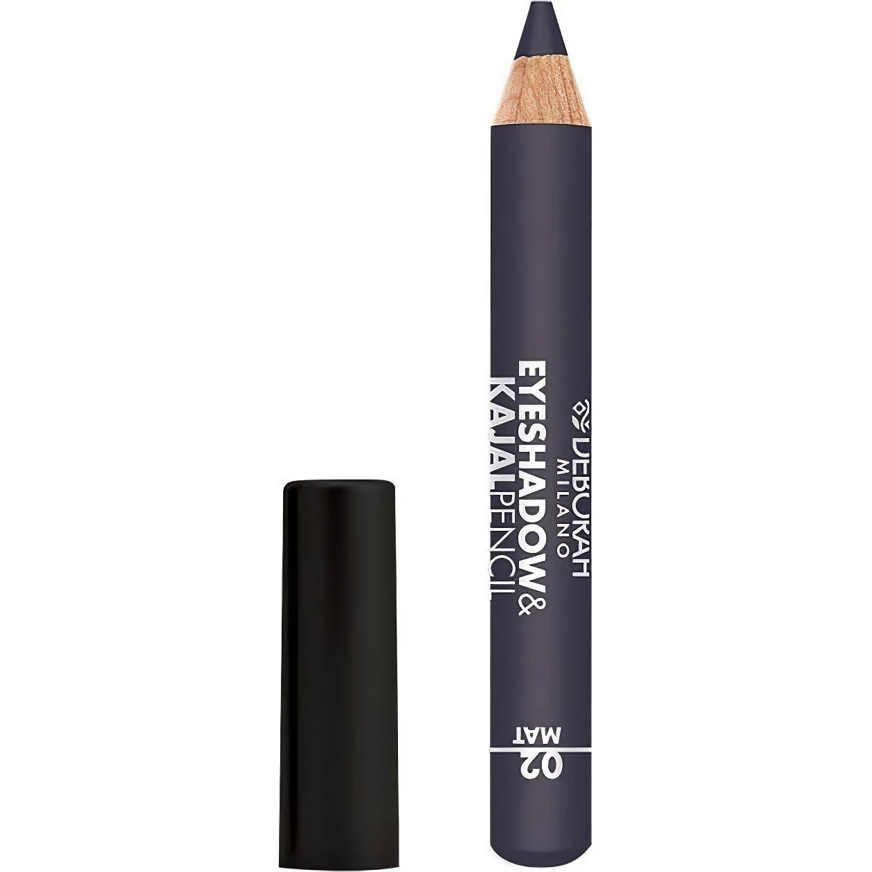 Тіні-олівець для повік Deborah Eyeshadow&Kajal Pencil відтінок 02 Mat Grey 2 г - фото 1