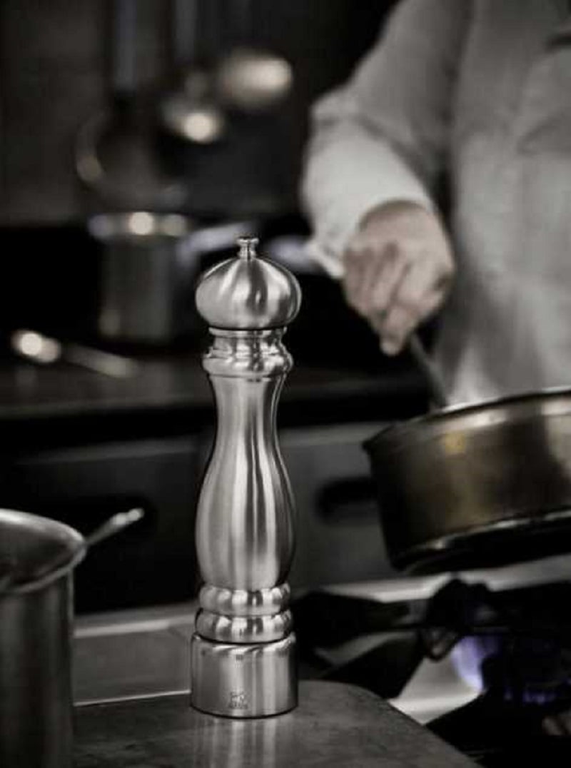 Мельница для соли Peugeot Paris Chef, 22 см, серебристо-серая (32500) - фото 4