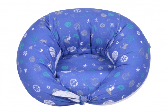 Набір аксесуарів для подушки Nuvita DreamWizard, синій (NV7101BLUE) - фото 3