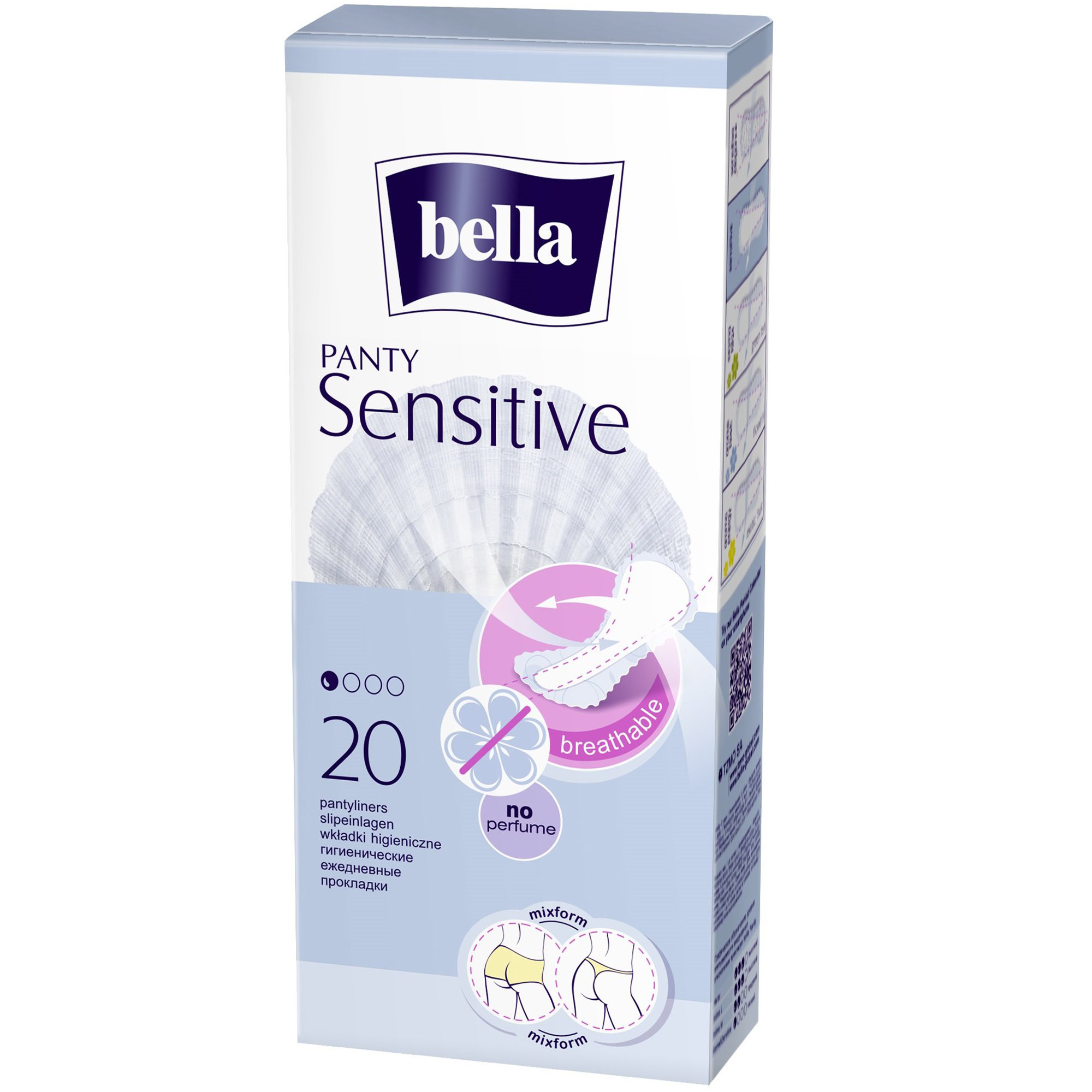 Ежедневные прокладки Bella Panty Sensitive 20 шт. - фото 1