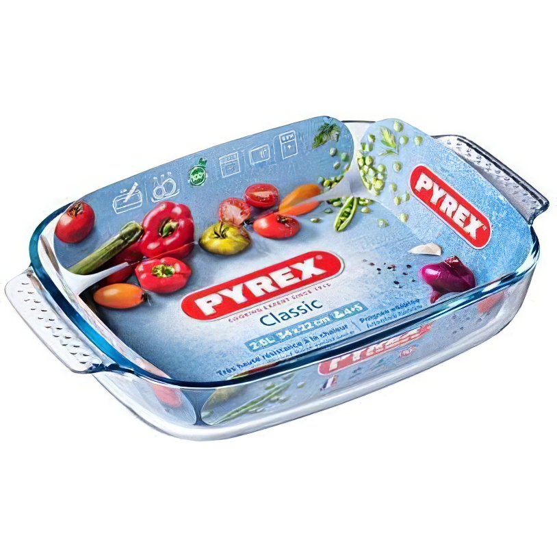 Форма для запекания Pyrex Classic 35х23х6 см 2.7л (231B000/8046) - фото 2