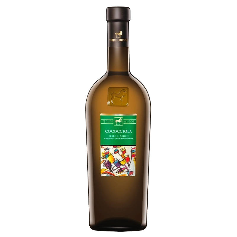 Вино Ulisse Cococciola Terre di Chieti IGP, біле, сухе, 11%, 0,75 л - фото 1