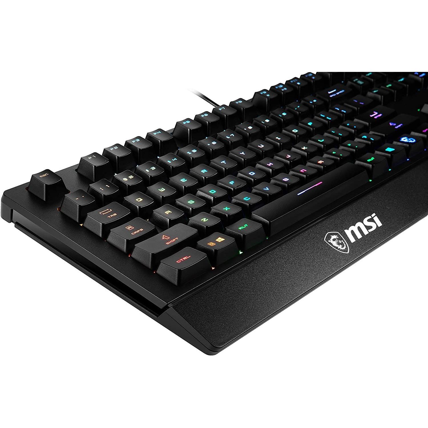Клавиатура игровая MSI Vigor GK20 с подсветкой black (VIGOR_GK20_UA) - фото 3