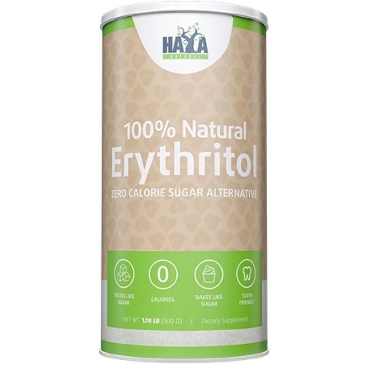 Еритритол цукрозамінник/підсолоджувач Haya Labs Natural Erythritol 500 г - фото 1