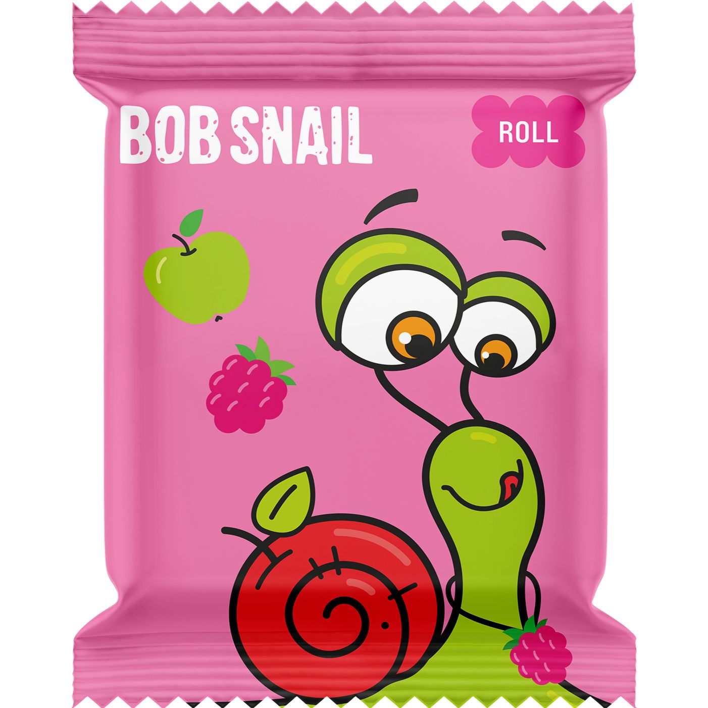 Фруктові яблучно-малинові цукерки Bob Snail 100 г (10 шт. х 10 г) - фото 2