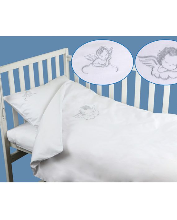 Комплект постельного белья Руно Ангелочек, сатин, с вышивкой, детский (932.137ВУ_Янголятко) - фото 3