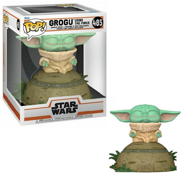 Фігурка Funko Pop Фанко Поп Мандалорець Грогу використовує Силу Grogu using the Force 15 см SW M GUF 485 - фото 2