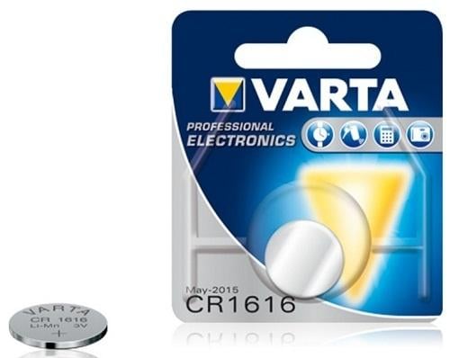 Батарейка Varta CR 1616 Bli 1 Lithium, 1 шт. (6616101401) - фото 2
