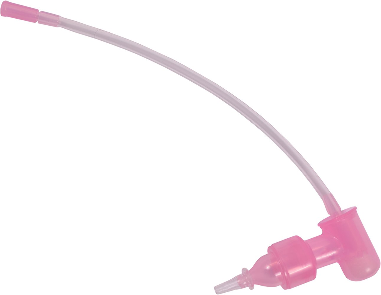 Аспиратор для носа Lindo, с трубочкой, розовый (Pk 820 роз) - фото 1