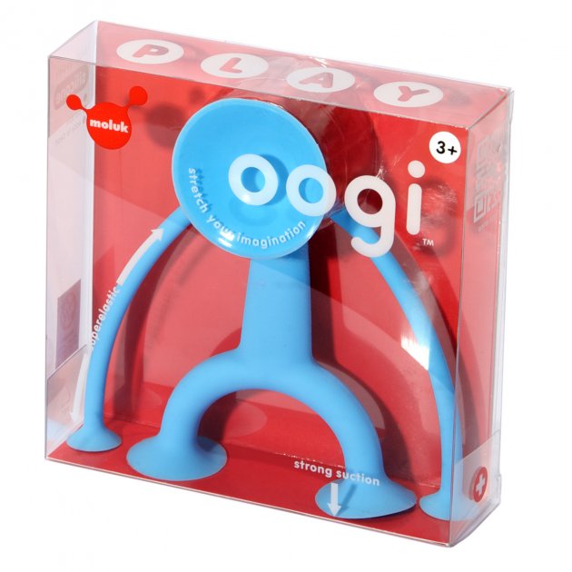 Іграшка-антистрес Moluk Угі дорослий, 13 см, блакитна (43102) - фото 3