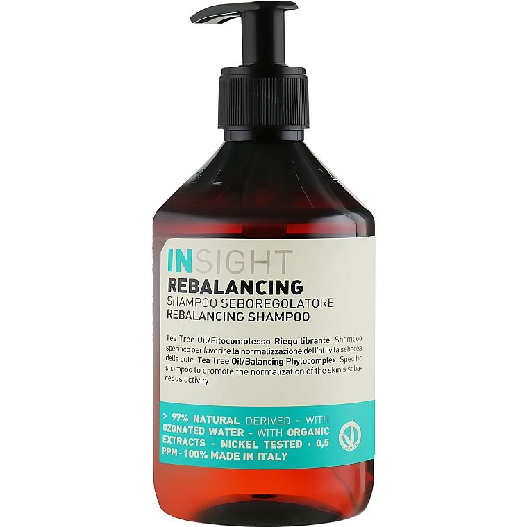 Шампунь для жирной кожи головы Insight Rebalancing Shampoo 400 мл - фото 1
