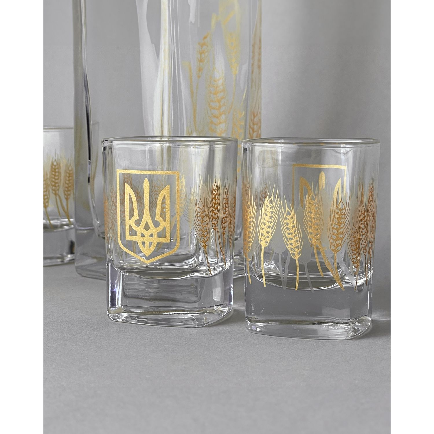 Набір для горілки Concept Glass Українське 55 мл 4 шт. (CG41-1060) - фото 3