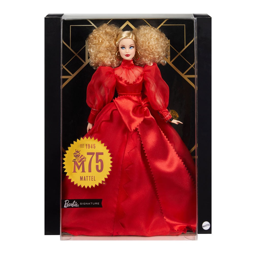 Коллекционная кукла Barbie 75-летие Mattel (GMM98) - фото 5