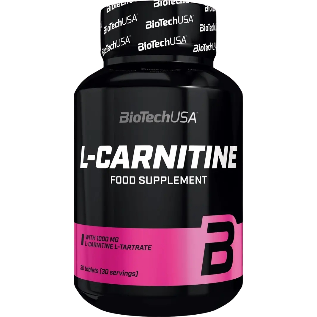 Карнітин BioTech L-Carnitine 1000 мг 30 таблеток - фото 1