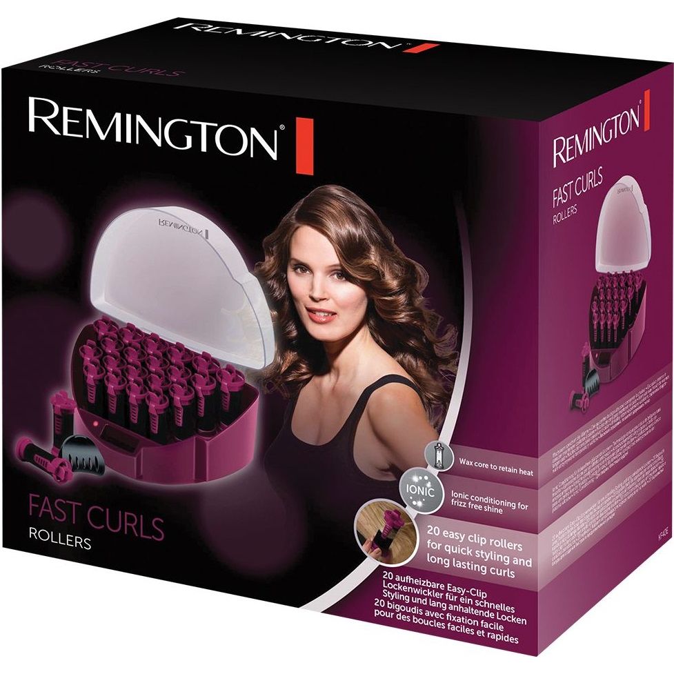 Термобигуди Remington Fast Curls KF40E фиолетово-черные - фото 2