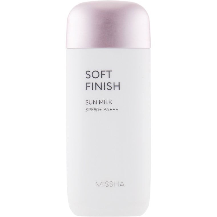 Сонцезахисне молочко для обличчя Missha All Around Safe Block Soft Finish Sun Milk SPF50+/PA+++, 70 мл - фото 1