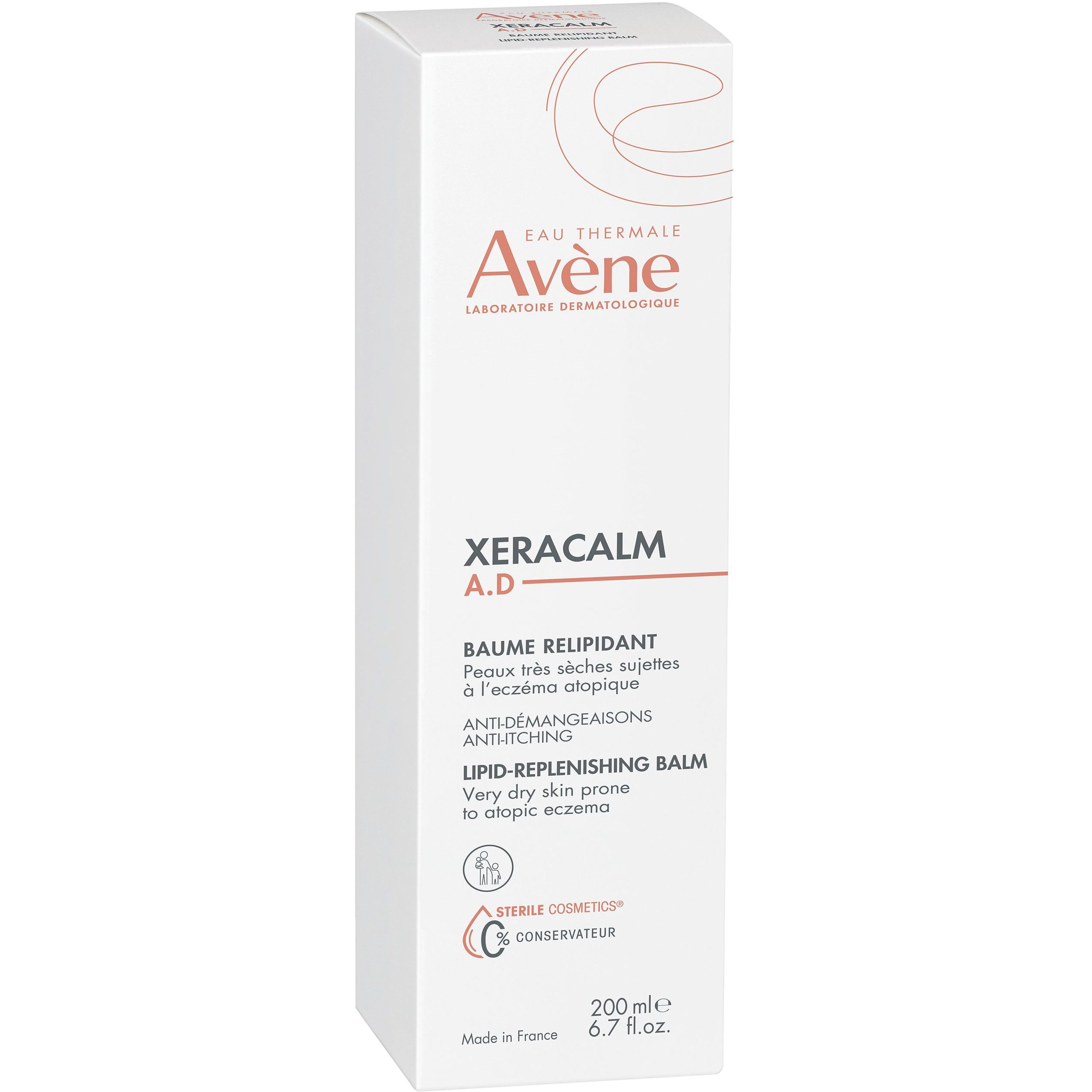 Бальзам для тіла та обличчя Avene XeraCalm A.D Lipid-Replenishing Balm 200 мл - фото 3