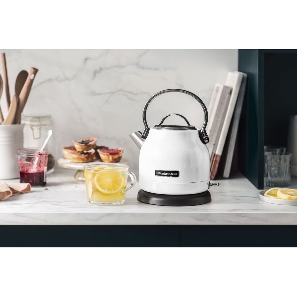 Электрочайник KitchenAid Classic 5KEK1222EWH белый 1.25 л (00000023701) - фото 9