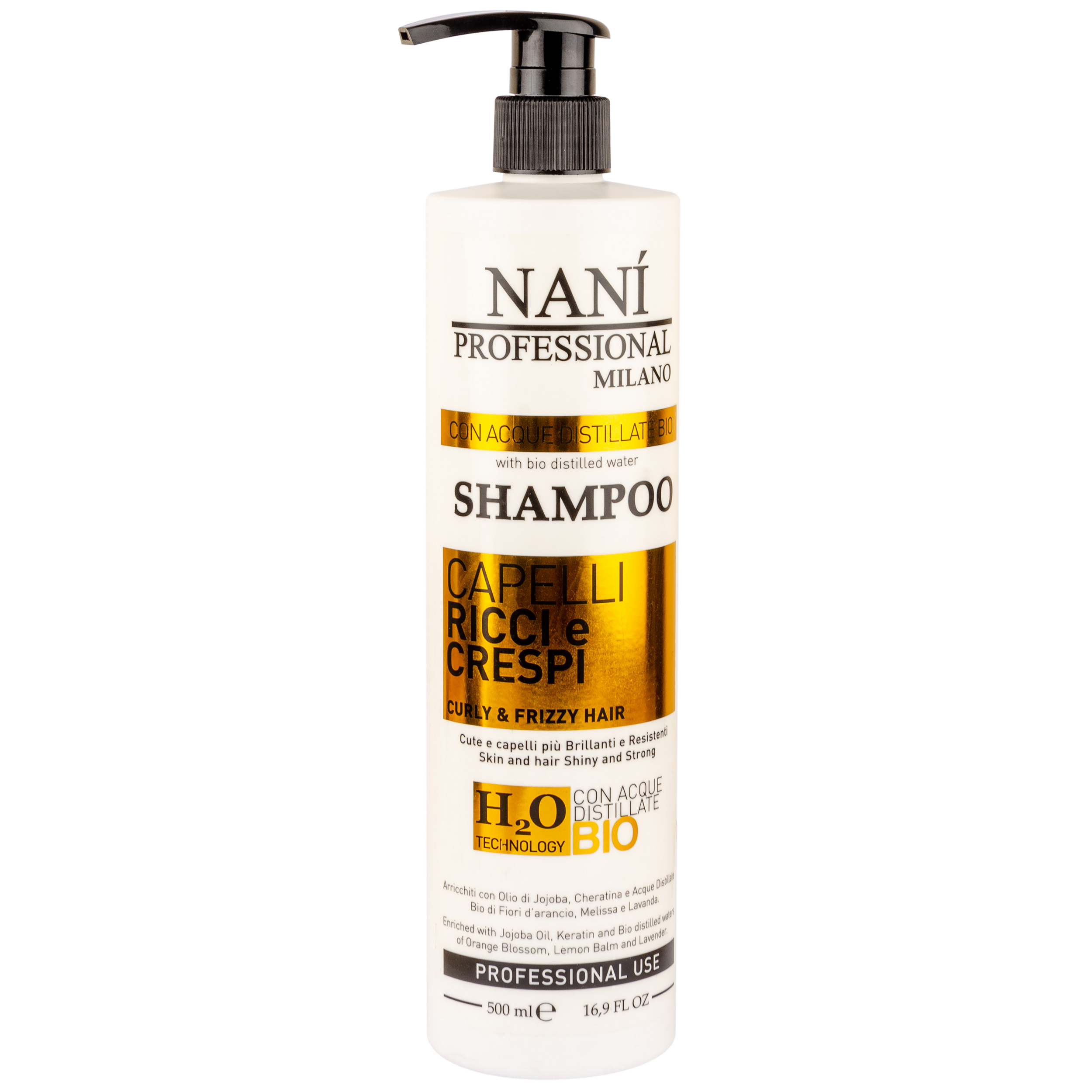 Шампунь Nano Professional, для кучерявого та хвилястого волосся, 500 мл (NPSCF500) - фото 1