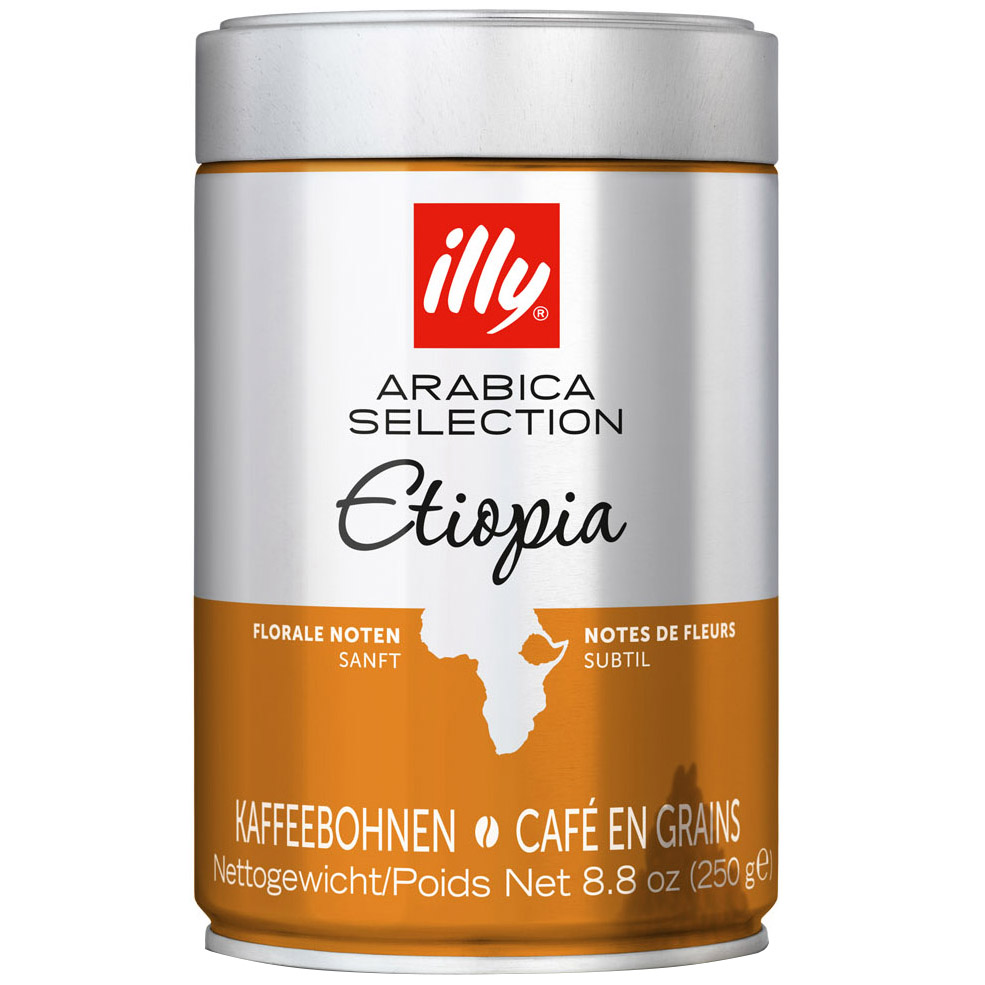Кофе в зернах Illy Monoarabica Ethiopia 250 г - фото 1