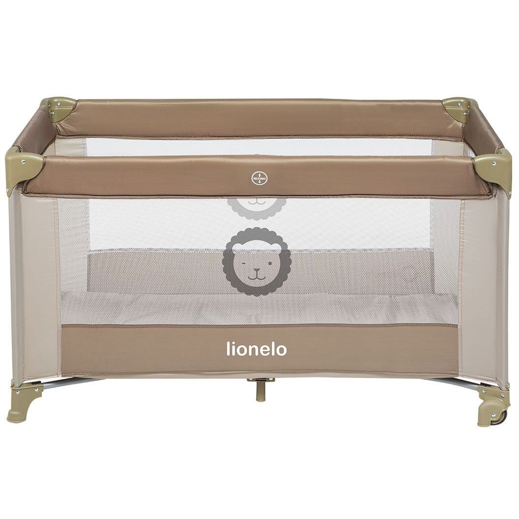 Манеж-кроватка Lionelo Adriaa, светло-коричневый (LO.AD02) - фото 5