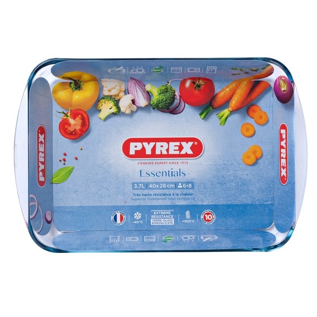 Форма Pyrex Essentials, 40х27х6 см, 3,7 л (239B000/7346) - фото 1