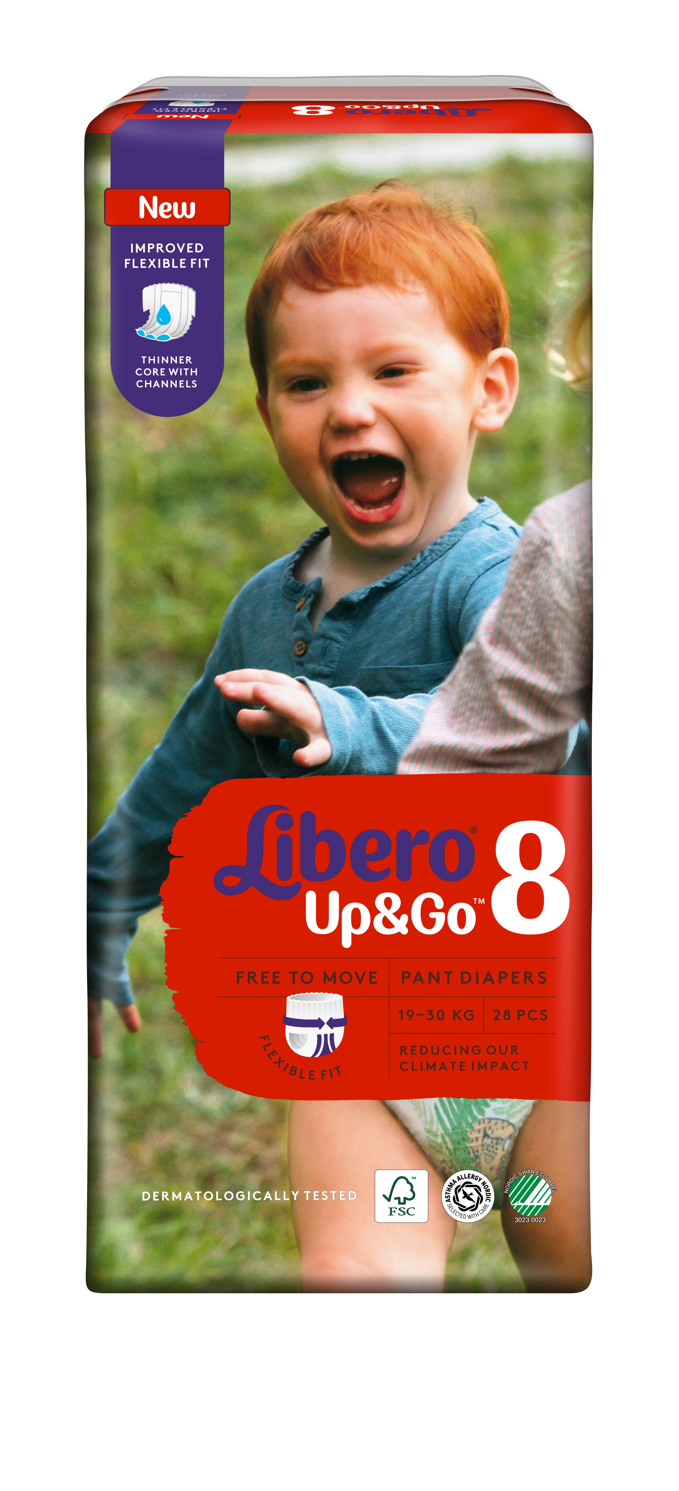 Подгузники-трусики Libero Up&Go 8 (19-30 кг), 28 шт. - фото 2