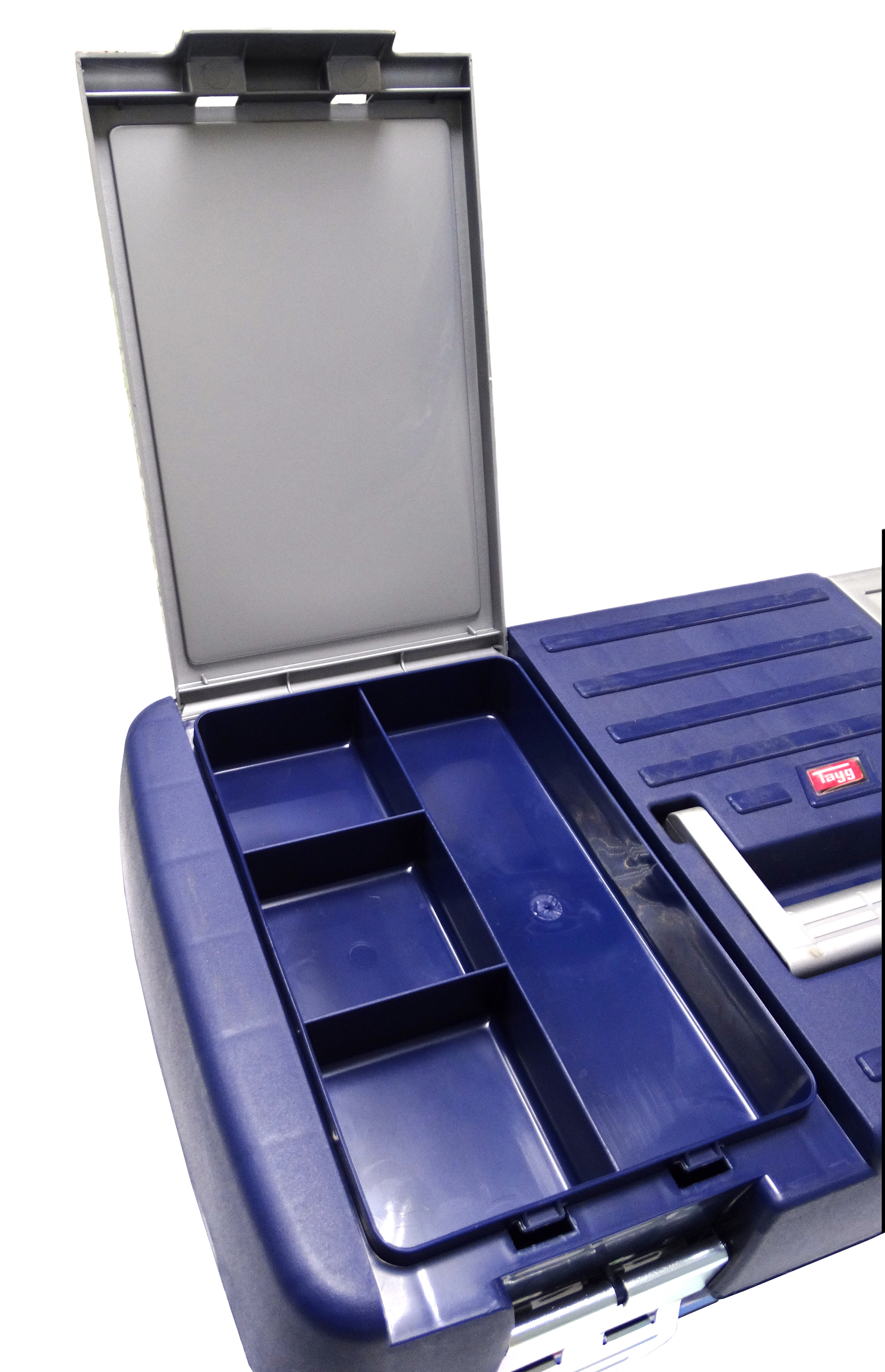 Ящик пластиковый для инструментов Tayg Box 18 Caja htas, 58х29х29 см, синий (118005) - фото 6
