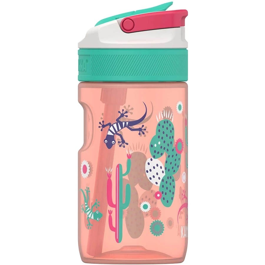 Бутылка для воды детская Kambukka Lagoon Cactus Gekko, 400 мл, розовая (11-04037) - фото 3